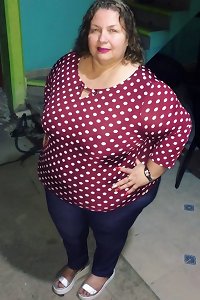 abelarda jimenez plus-size aged granny culo backside grande