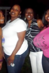 engulfs black chick with meaty fun bags