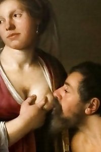 Adult boob feeding and white breasts