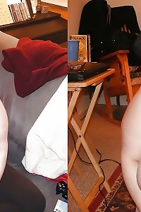 fat ladies, clad and undressed