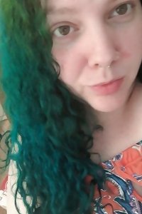 plump damsel enjoying a sultry facial